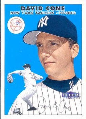 #363 David Cone - New York Yankees - 2000 Fleer Tradition Baseball