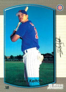 #363 David Kelton - Chicago Cubs - 2000 Bowman Baseball