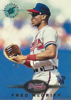 #363 Fred McGriff - Atlanta Braves - 1995 Stadium Club Baseball