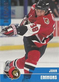 #363 John Emmons - Ottawa Senators - 1999-00 Be a Player Memorabilia Hockey