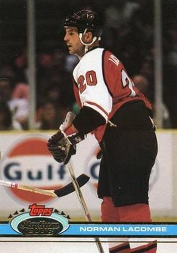 #363 Normand Lacombe - Philadelphia Flyers - 1991-92 Stadium Club Hockey