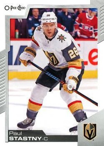 #363 Paul Stastny - Vegas Golden Knights - 2020-21 O-Pee-Chee Hockey