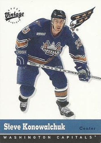 #363 Steve Konowalchuk - Washington Capitals - 2000-01 Upper Deck Vintage Hockey