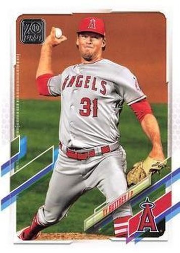 #363 Ty Buttrey - Los Angeles Angels - 2021 Topps Baseball