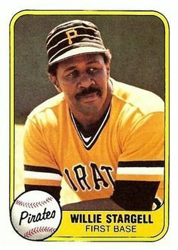 #363 Willie Stargell - Pittsburgh Pirates - 1981 Fleer Baseball