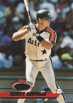 #363 Scott Servais - Houston Astros - 1993 Stadium Club Baseball