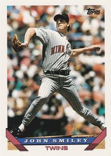 #363 John Smiley - Minnesota Twins - 1993 Topps Baseball