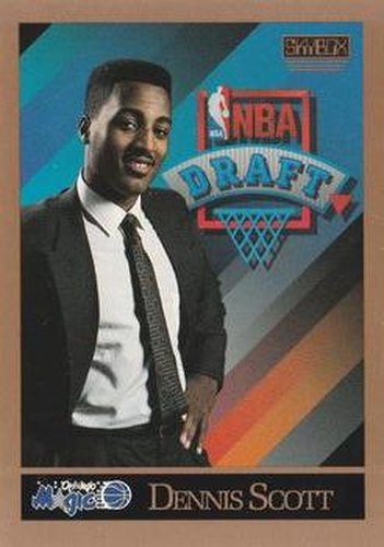 #363 Dennis Scott - Orlando Magic - 1990-91 SkyBox Basketball