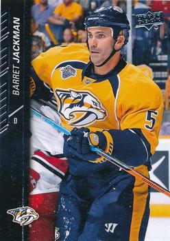 #363 Barret Jackman - Nashville Predators - 2015-16 Upper Deck Hockey