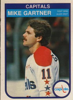 #363 Mike Gartner - Washington Capitals - 1982-83 O-Pee-Chee Hockey