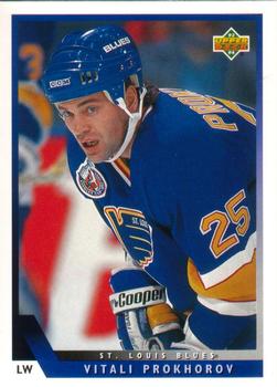 #363 Vitali Prokhorov - St. Louis Blues - 1993-94 Upper Deck Hockey
