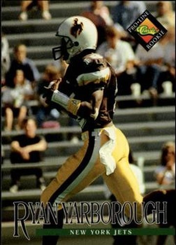 #363 Ryan Yarborough - New York Jets - 1994 Pro Line Live Football
