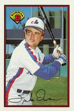 #363 Spike Owen - Montreal Expos - 1989 Bowman Baseball