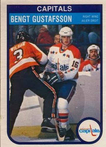 #364 Bengt Gustafsson - Washington Capitals - 1982-83 O-Pee-Chee Hockey