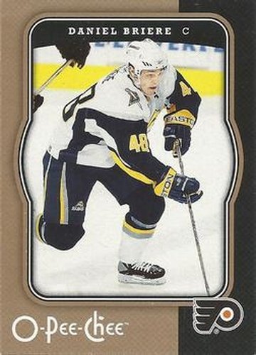 #364 Daniel Briere - Philadelphia Flyers - 2007-08 O-Pee-Chee Hockey
