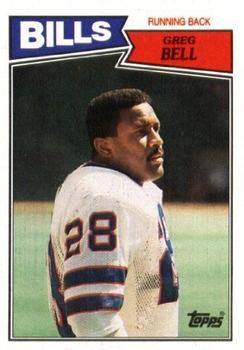 #364 Greg Bell - Buffalo Bills - 1987 Topps Football