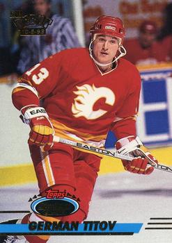 #364 German Titov - Calgary Flames - 1993-94 Stadium Club Hockey