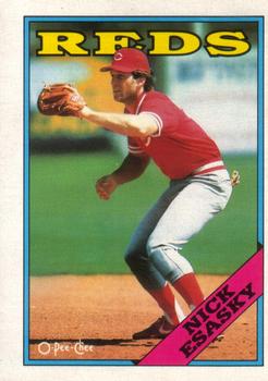 #364 Nick Esasky - Cincinnati Reds - 1988 O-Pee-Chee Baseball