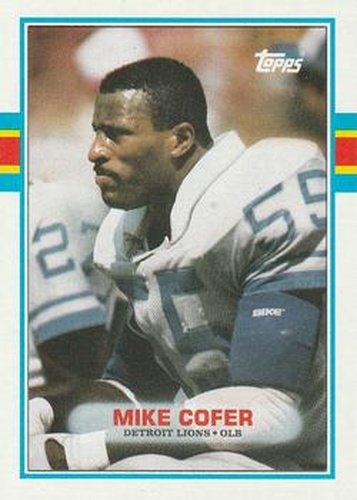 #364 Mike Cofer - Detroit Lions - 1989 Topps Football
