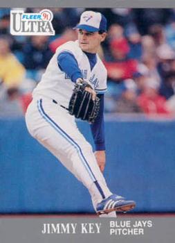 #364 Jimmy Key - Toronto Blue Jays - 1991 Ultra Baseball