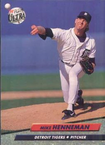 #364 Mike Henneman - Detroit Tigers - 1992 Ultra Baseball