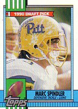 #364 Marc Spindler - Detroit Lions - 1990 Topps Football