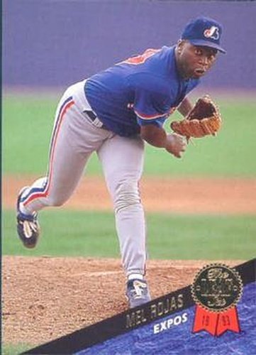 #364 Mel Rojas - Montreal Expos - 1993 Leaf Baseball