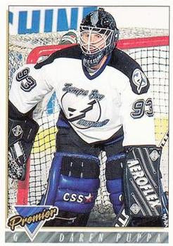 #364 Daren Puppa - Tampa Bay Lightning - 1993-94 Topps Premier Hockey