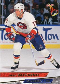 #364 Brad Dalgarno - New York Islanders - 1993-94 Ultra Hockey