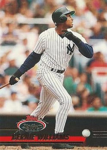 #364 Bernie Williams - New York Yankees - 1993 Stadium Club Baseball