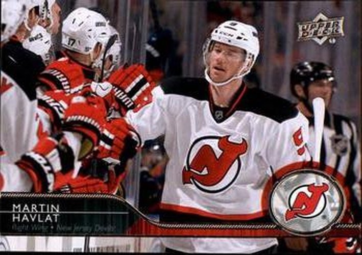 #364 Martin Havlat - New Jersey Devils - 2014-15 Upper Deck Hockey