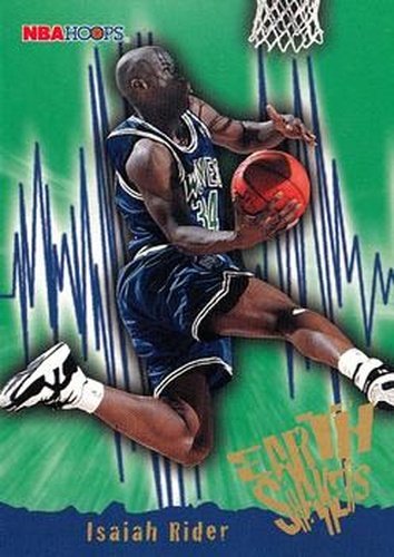 #364 Isaiah Rider - Minnesota Timberwolves - 1995-96 Hoops Basketball