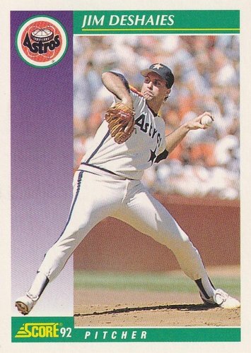 #364 Jim Deshaies - Houston Astros - 1992 Score Baseball