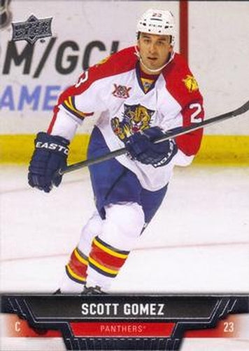 #364 Scott Gomez - Florida Panthers - 2013-14 Upper Deck Hockey