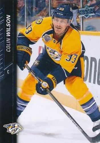 #364 Colin Wilson - Nashville Predators - 2015-16 Upper Deck Hockey
