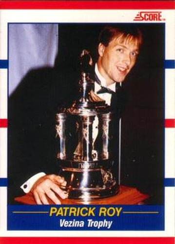 #364 Patrick Roy - Montreal Canadiens - 1990-91 Score Canadian Hockey