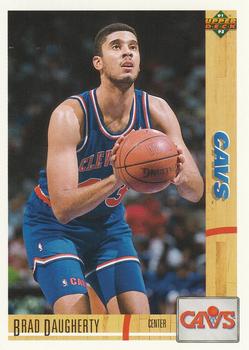 #364 Brad Daugherty - Cleveland Cavaliers - 1991-92 Upper Deck Basketball