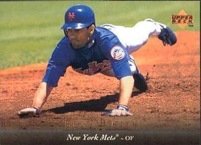 #364 Brett Butler - New York Mets - 1995 Upper Deck Baseball