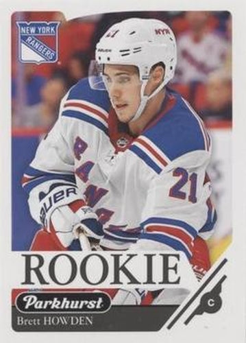 #364 Brett Howden - New York Rangers - 2018-19 Parkhurst Hockey