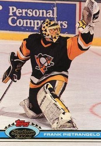 #364 Frank Pietrangelo - Pittsburgh Penguins - 1991-92 Stadium Club Hockey