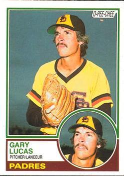 #364 Gary Lucas - San Diego Padres - 1983 O-Pee-Chee Baseball