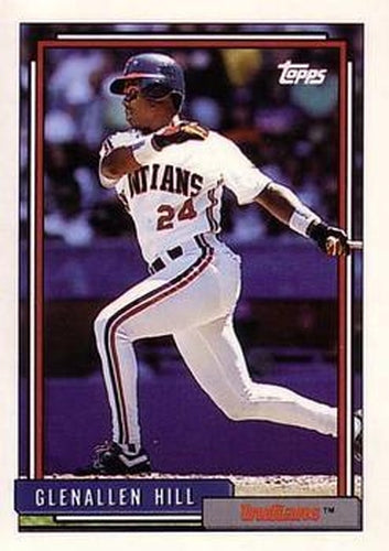 #364 Glenallen Hill - Cleveland Indians - 1992 Topps Baseball