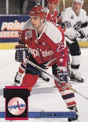 #364 Jason Woolley - Washington Capitals - 1993-94 Donruss Hockey