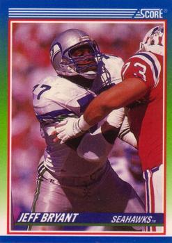 #364 Jeff Bryant - Seattle Seahawks - 1990 Score Football