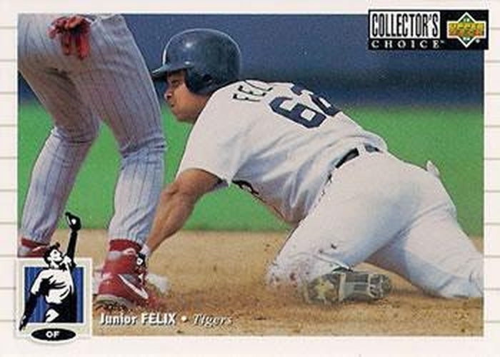 #364 Junior Felix - Detroit Tigers - 1994 Collector's Choice Baseball