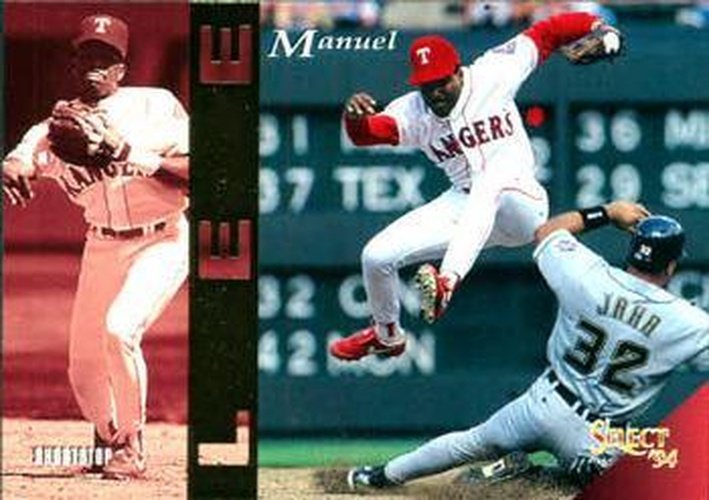 #364 Manuel Lee - Texas Rangers - 1994 Select Baseball