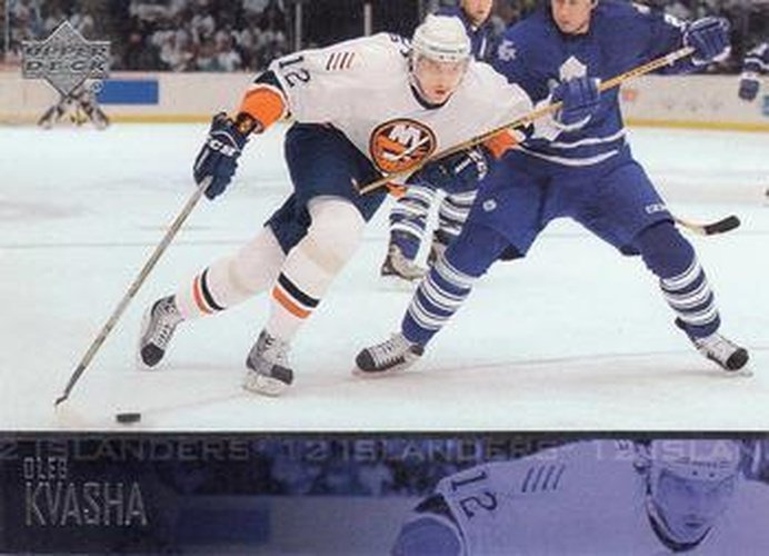#364 Oleg Kvasha - New York Islanders - 2003-04 Upper Deck Hockey