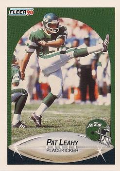 #364 Pat Leahy - New York Jets - 1990 Fleer Football