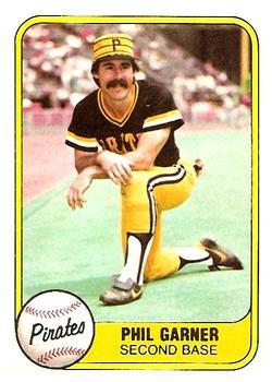 #364 Phil Garner - Pittsburgh Pirates - 1981 Fleer Baseball