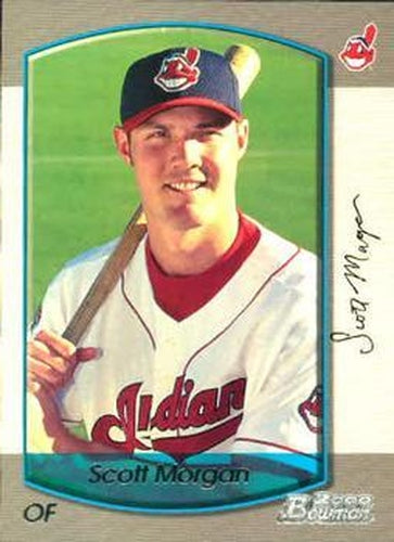 #364 Scott Morgan - Cleveland Indians - 2000 Bowman Baseball